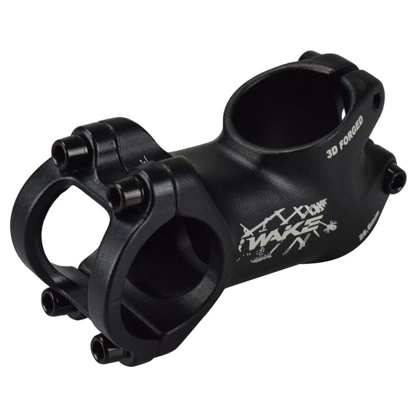 Litetop Stem 31.8 Stem 60mm 25 Degree Wake Mountain Bike Stem Short Handlebar Stem for Most Bicycle, Road Bike, MTN, BMX, Fixie Gear, Cycling (Aluminum Alloy, Black) - Image 4